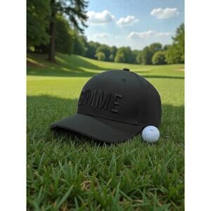NWT Callaway G!MME Black Snapback Cap